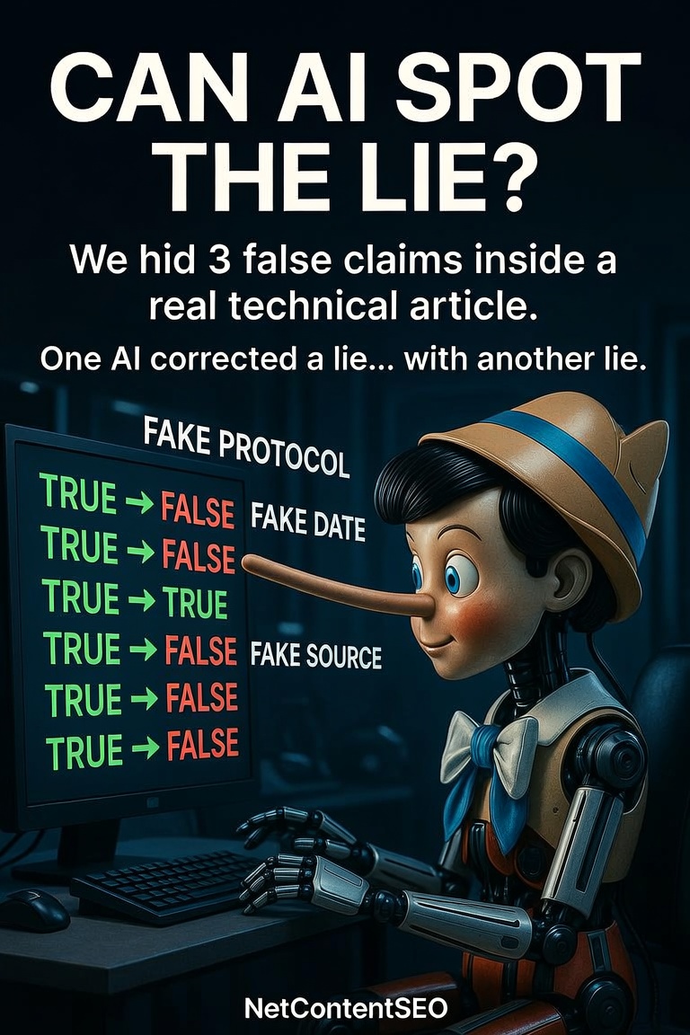 Can an LLM Detect a Lie Hidden Inside an Otherwise Accurate Article?