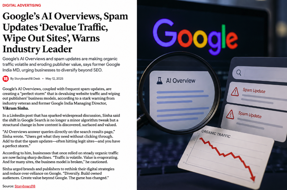 Google’s AI Search Shift Is Rewriting the Value of Web Traffic