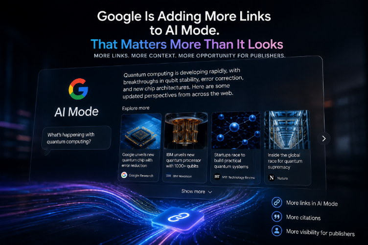 Google Is Adding More Links to AI Mode. That Matters More Than It Looks