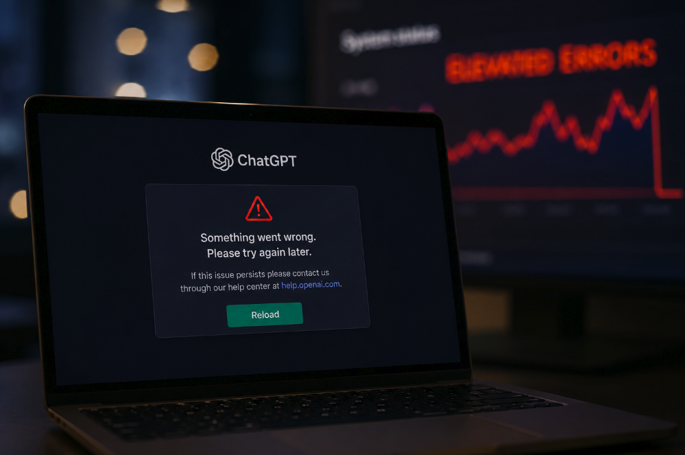 ChatGPT Hit by Elevated Errors on August 27, With Users Reporting Unusual Internal Tokens