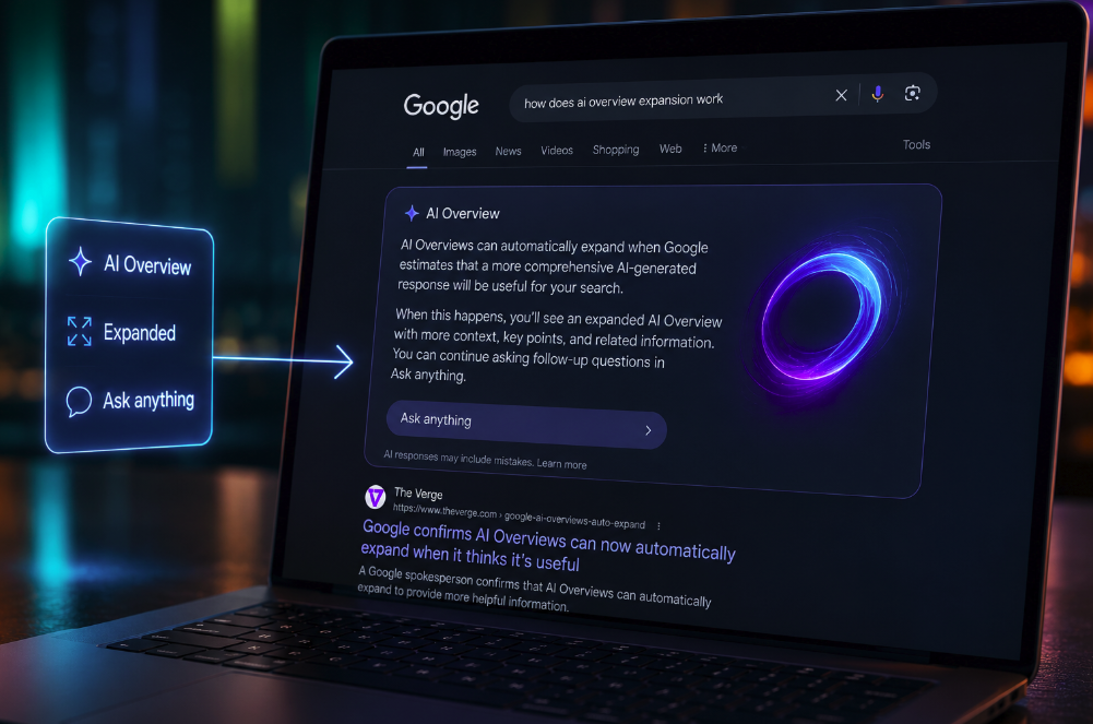Google Confirms AI Overviews Can Automatically Expand — Organic Results Are Being Pushed Further Down