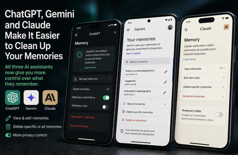 Your AI Assistant’s Memory Can Go Stale — Here’s Why ChatGPT, Gemini and Claude Need Maintenance