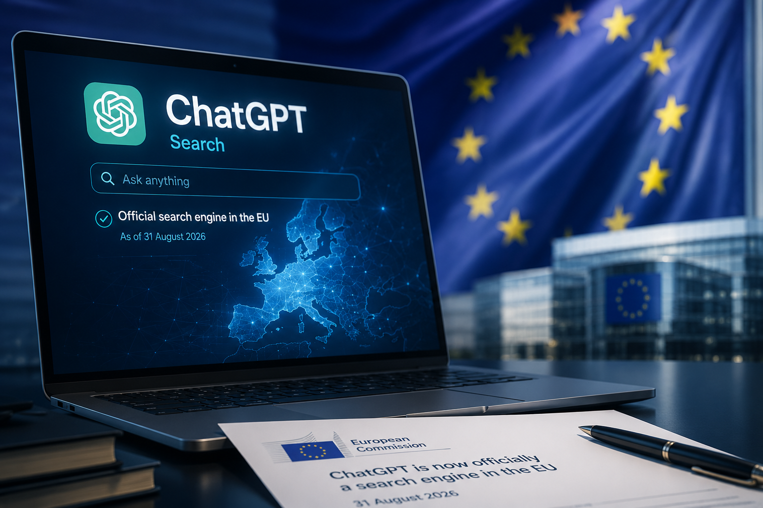 ChatGPT Is Now Officially a Search Engine in the EU — What That Means for AI Search and Visibility