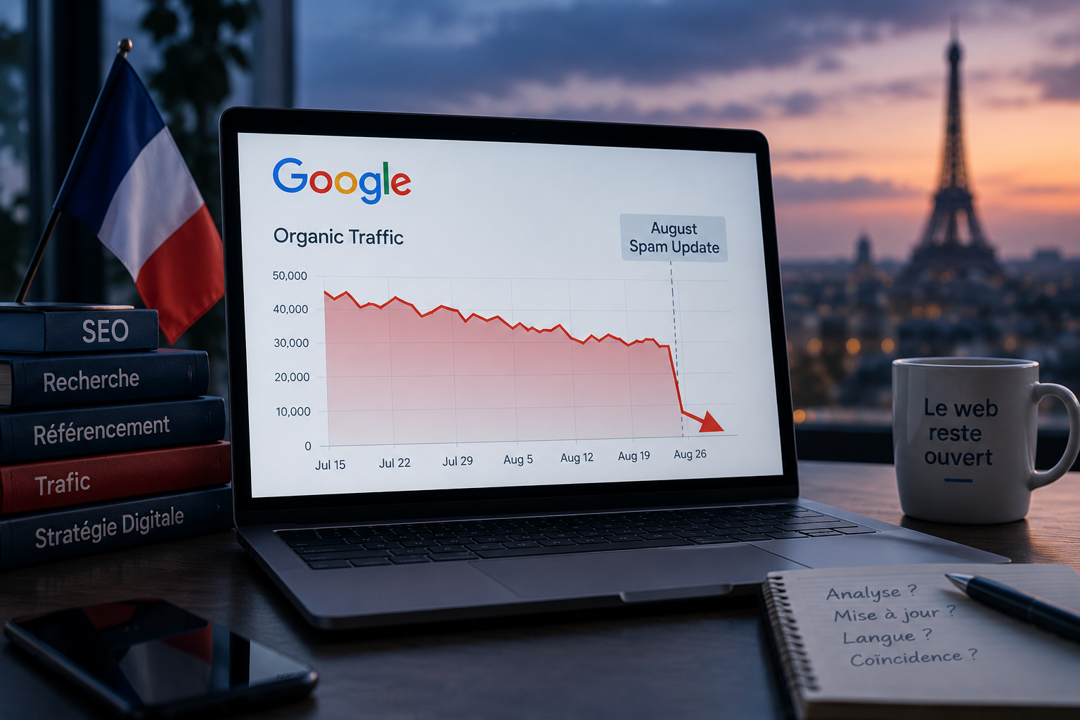 Google’s August Spam Update Hit French Sites Hard — Coincidence or Language-Specific Pattern?