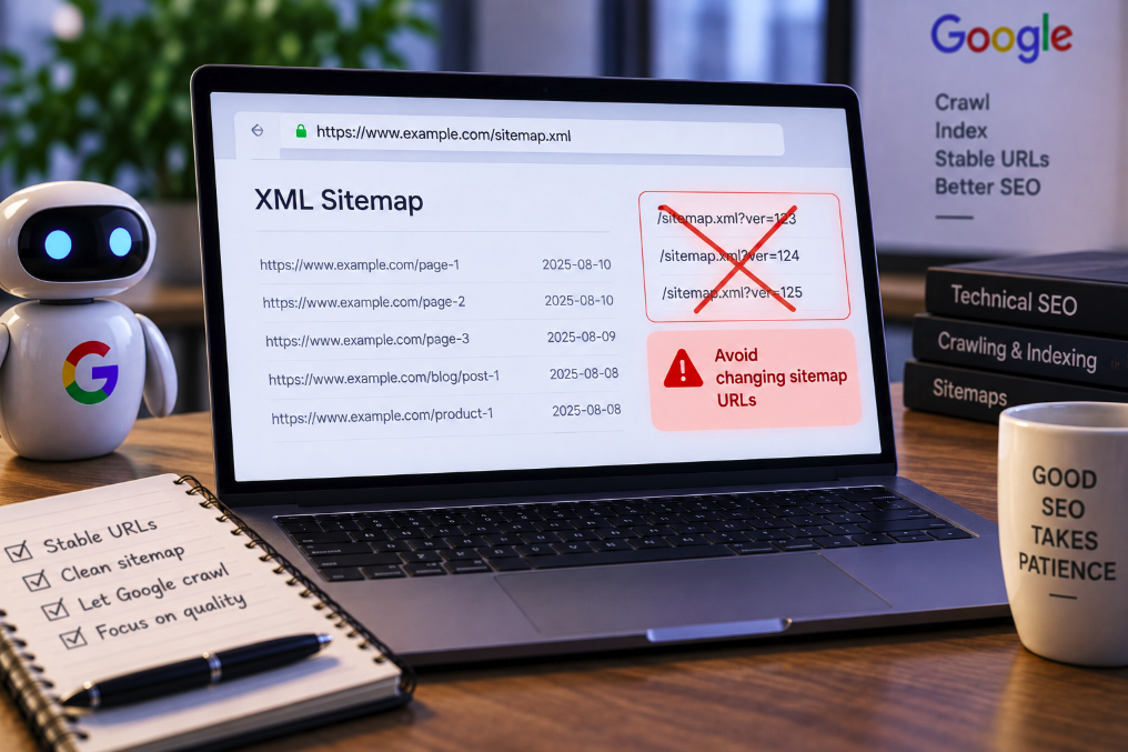 Don’t Cache-Bust Your Sitemap: Google Says Stable URLs Still Matter