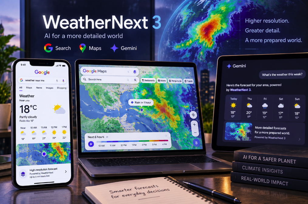 Google Search Weather Is Now Powered by a Higher-Resolution AI Model