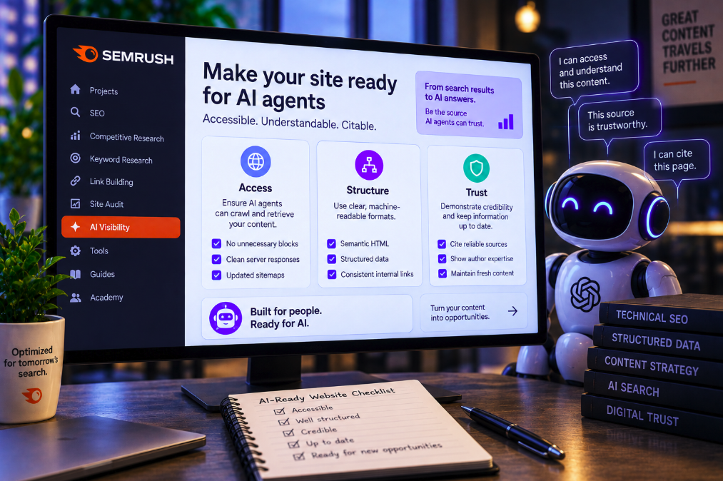 SEO for AI Agents Starts With Access, Structure and Trust