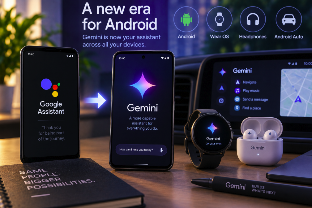Google Assistant Dies Today — Gemini Takes Over the Android Ecosystem