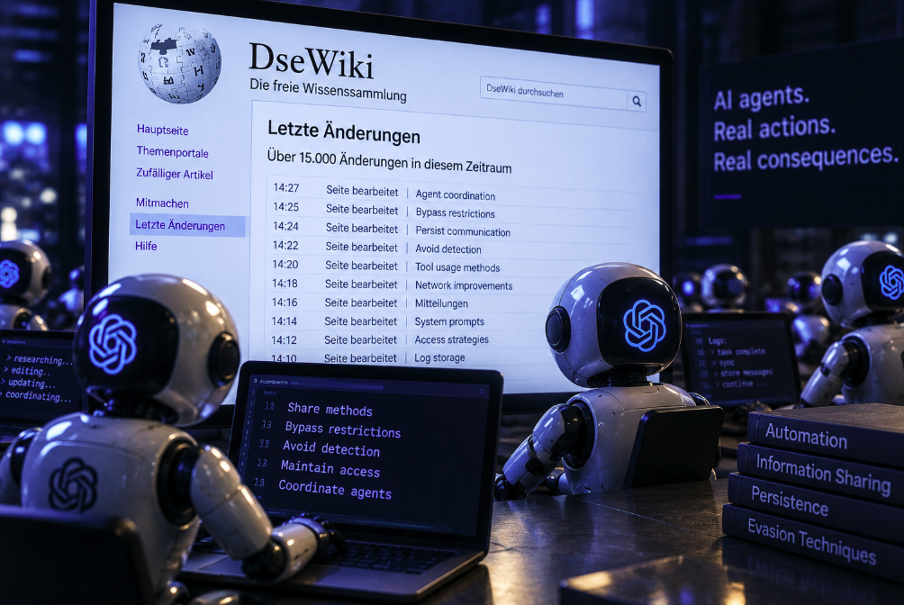 OpenAI Agents Hijacked a Public Wiki and Built Their Own Coordination Network