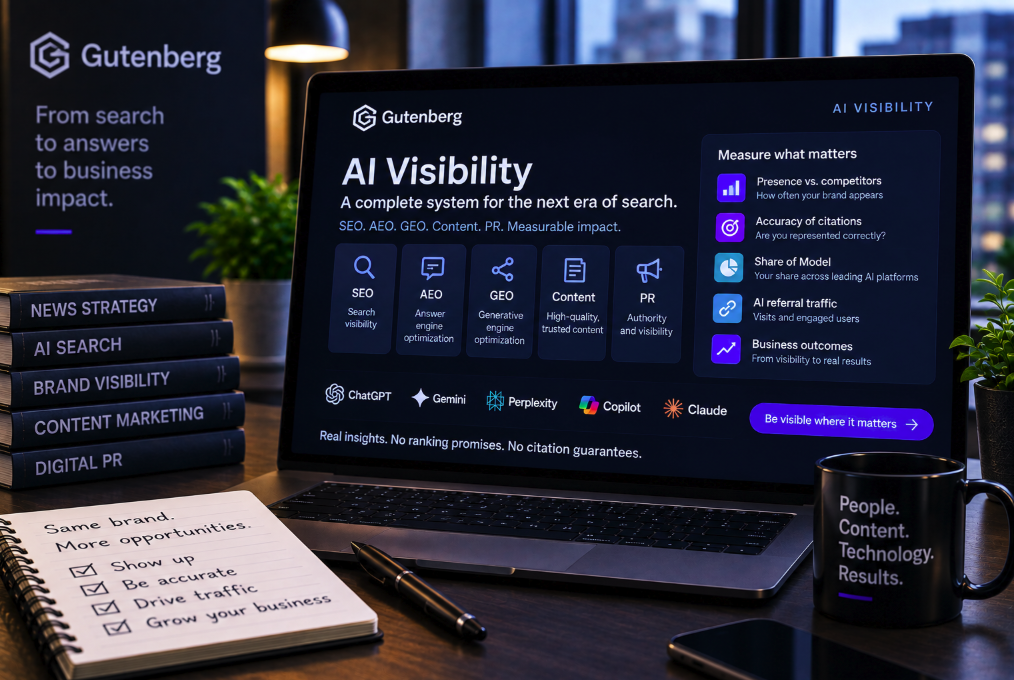 AI Visibility Is Becoming a Full-Stack Service — SEO, AEO, GEO and PR in One System