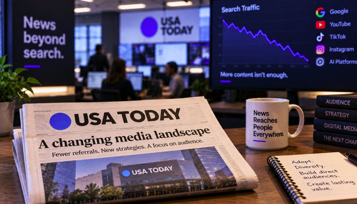 USA TODAY Is Restructuring Because Search No Longer Sends Traffic Like It Used To