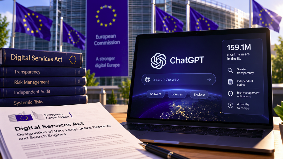 The EU No Longer Treats ChatGPT as Just a Chatbot — It Is Officially a Search Engine