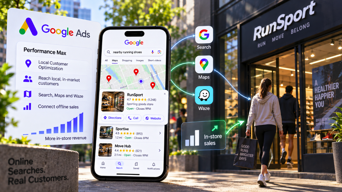Google Ads Connects Local Search Intent Directly to In-Store Revenue