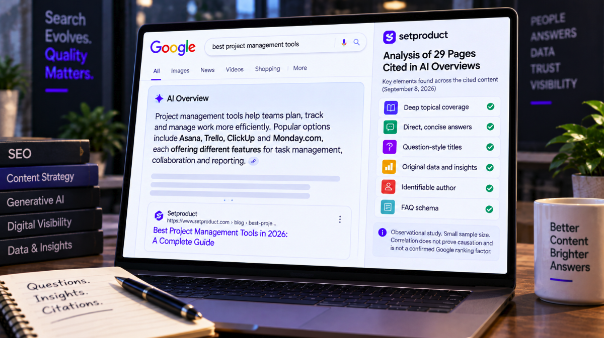 29 AI Overview Citations Shared the Same Content Structure—but Correlation Isn’t a Google Ranking Factor