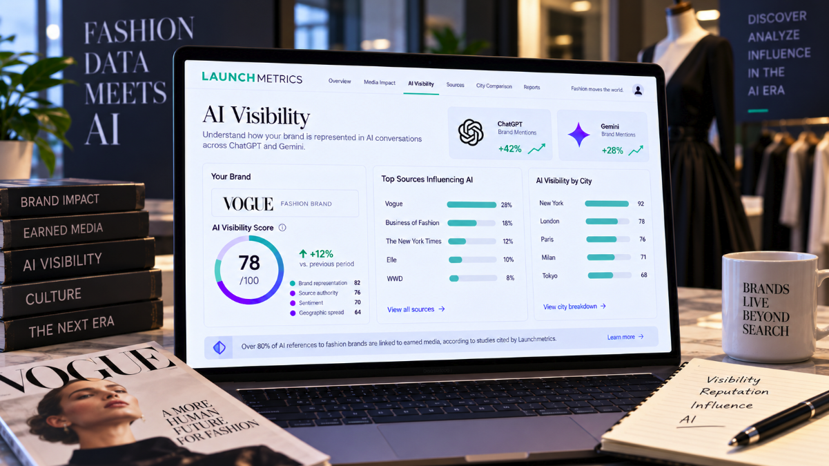 Fashion Brands Now Have an AI Visibility Score Alongside Traditional Media Value