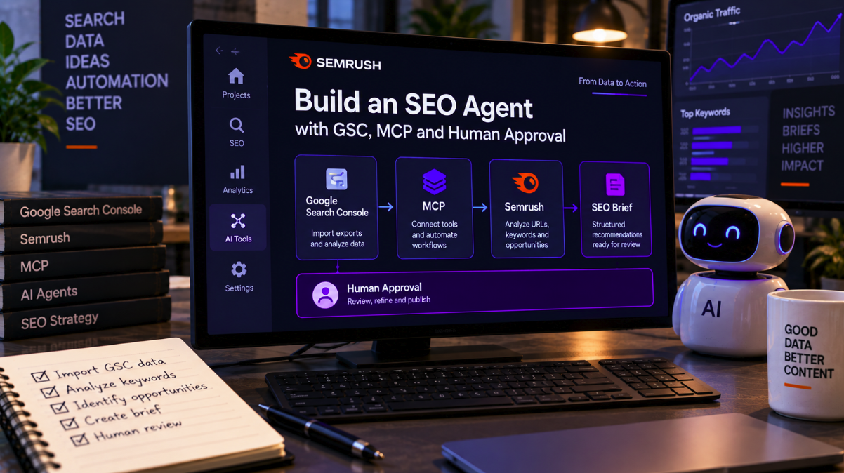 Semrush Shows How to Build an SEO Agent With GSC, MCP and Human Approval