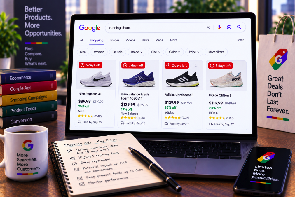 Google Shopping Ads Are Testing Live Countdown Labels for Expiring Deals