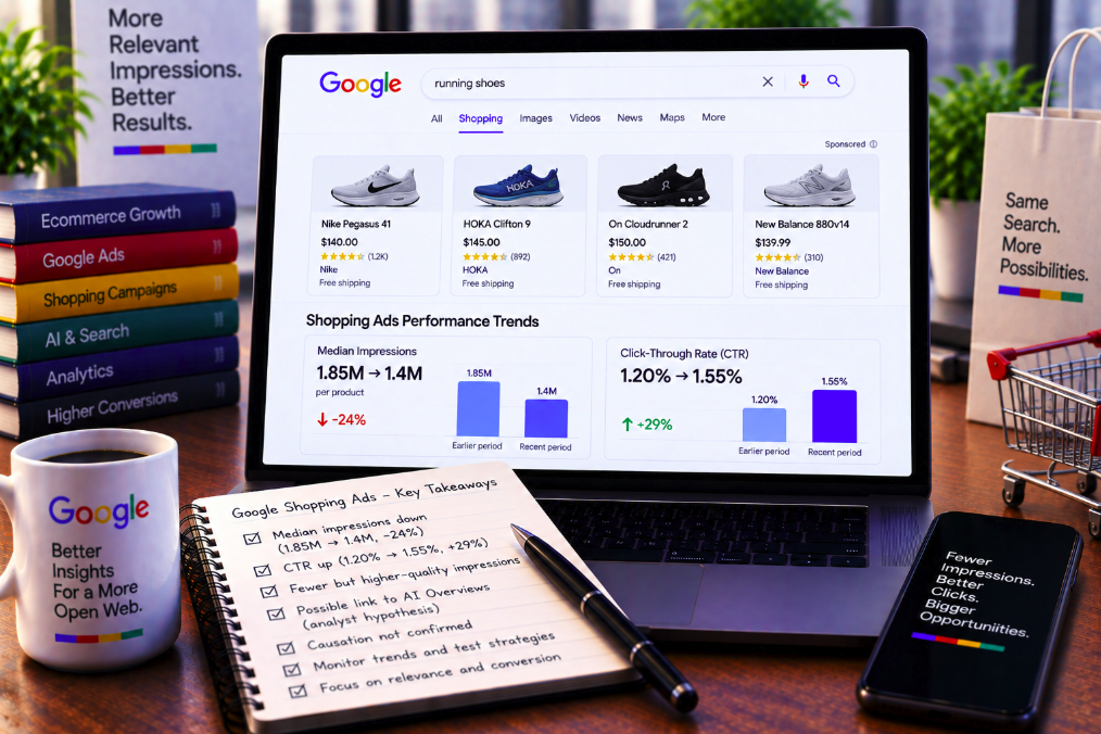 While AI Overviews Cut Organic Clicks, Shopping Ads May Be Getting Fewer—but Better—Impressions