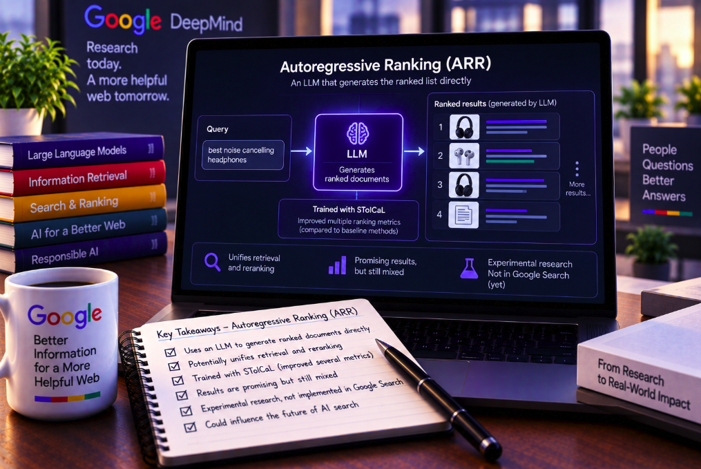 Google Researchers Are Testing an LLM That Generates the Search Ranking Itself