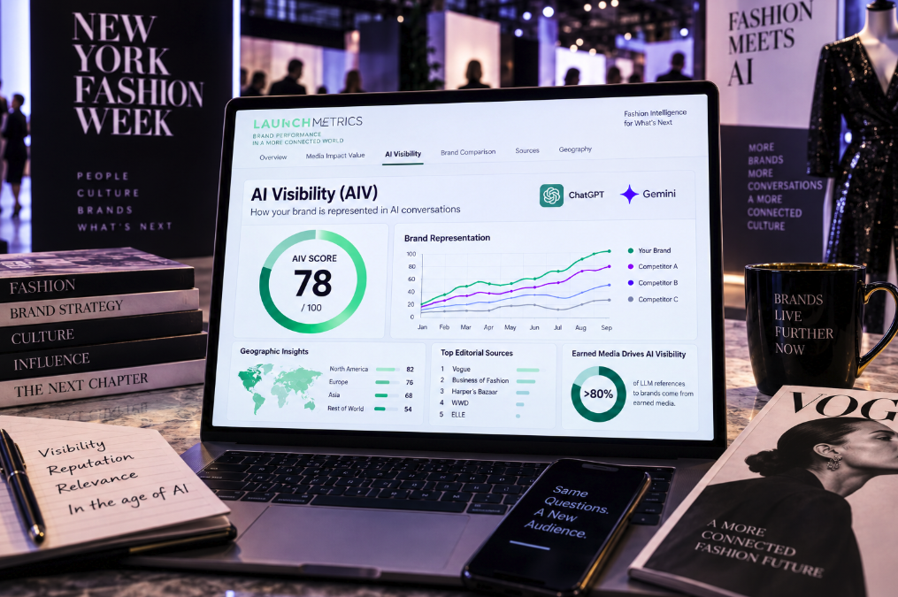 Fashion Brands Now Have an AI Visibility Score Alongside Traditional Media Value