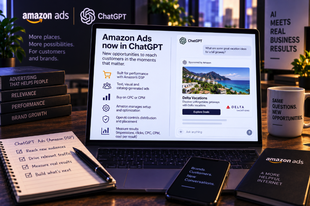 Amazon DSP Is Becoming a New Gateway Into ChatGPT Ads