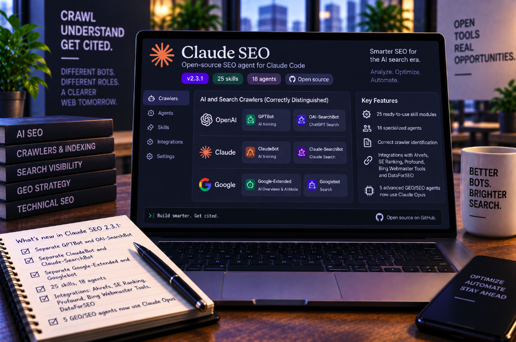 An Open-Source SEO Agent Finally Separates AI Training Bots From the Crawlers That Control Search Citability