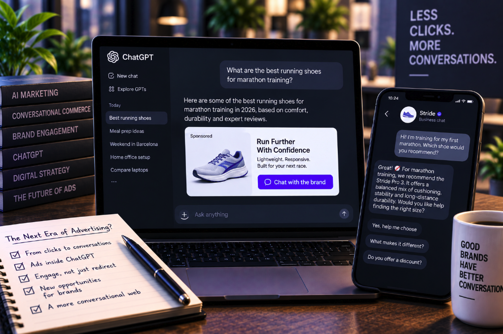 OpenAI’s Next ChatGPT Ad May Keep the Click Inside ChatGPT—and Turn It Into a Brand Conversation