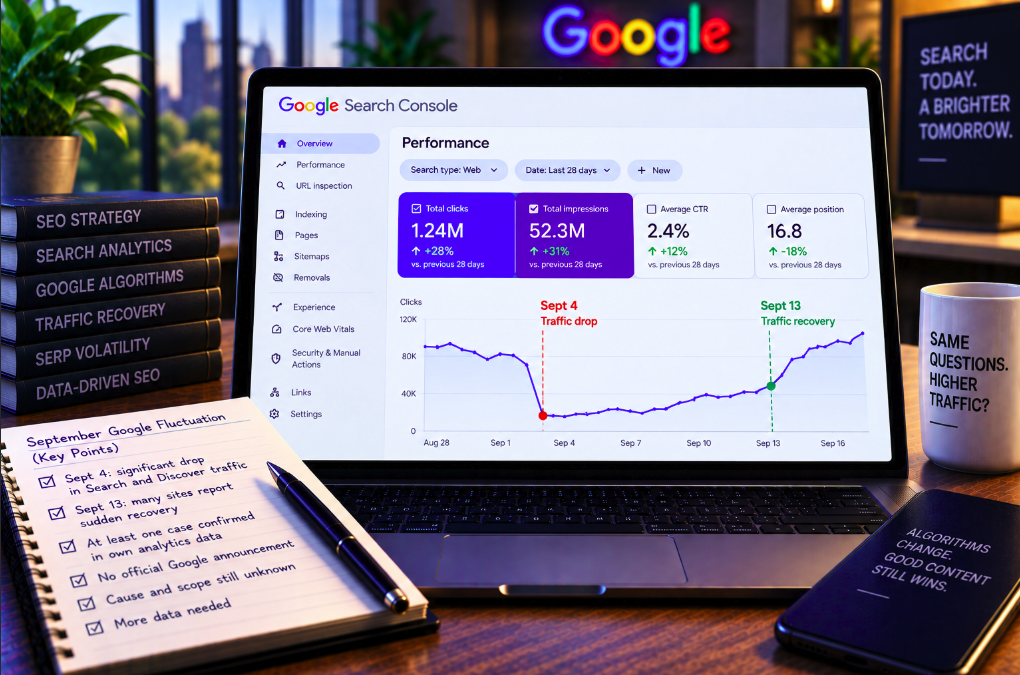 Some Sites Just Recovered From Google’s September 4 Drop Almost Overnight—and Nobody Knows What Changed
