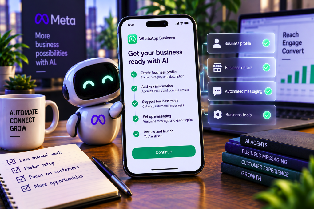 Meta Is Turning WhatsApp Business Setup Into an Agentic Workflow: Claude, ChatGPT and Codex Can Now Do the Configuration Work