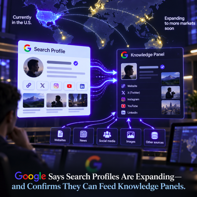 Google Says Search Profiles Are Expanding—and Confirms They Can Feed Knowledge Panels