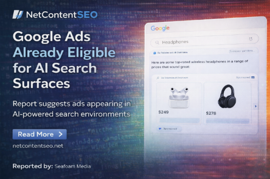 Google Ads Already Eligible for AI Search Surfaces - netcontentseo