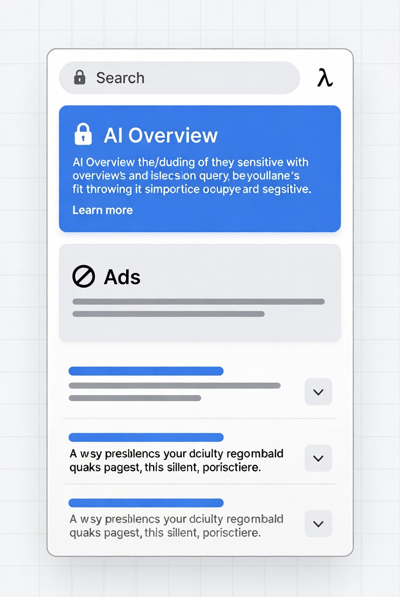 Google AI Overviews May Not Show Ads For Sensitive Queries