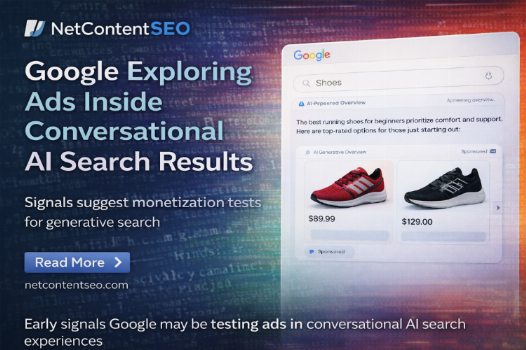 Google Exploring Ads Inside Conversational AI Search Results - net content seo