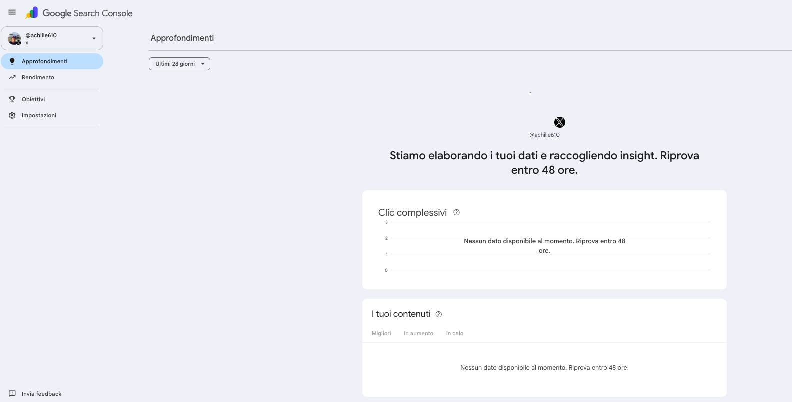 Google Search Console Starts Showing X Insights for Some Users