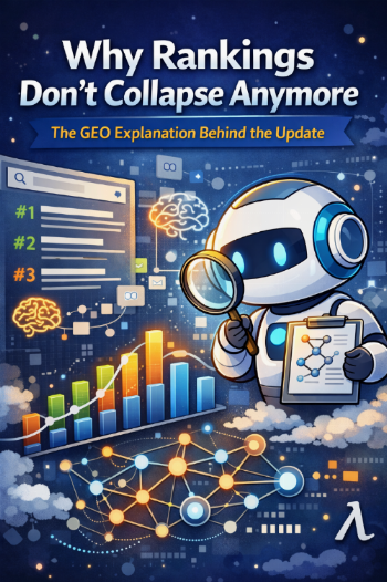 Why Rankings Don’t Collapse Anymore: The GEO Explanation Behind the Update