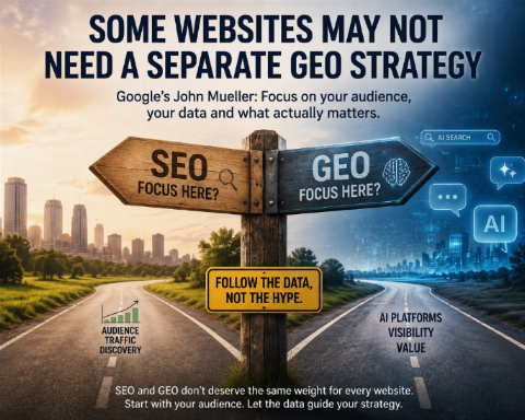 Some Websites May Not Need a Separate GEO Strategy