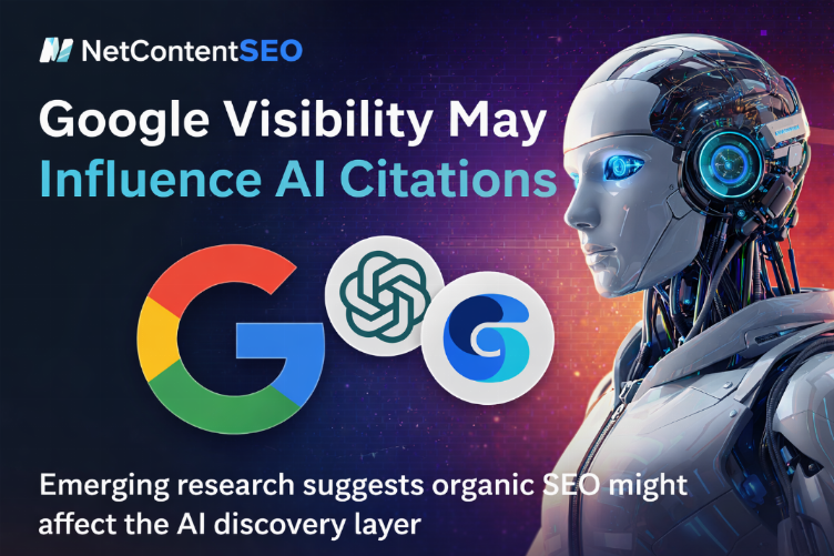 Study Suggests Google Visibility May Influence AI Citations - net content seo