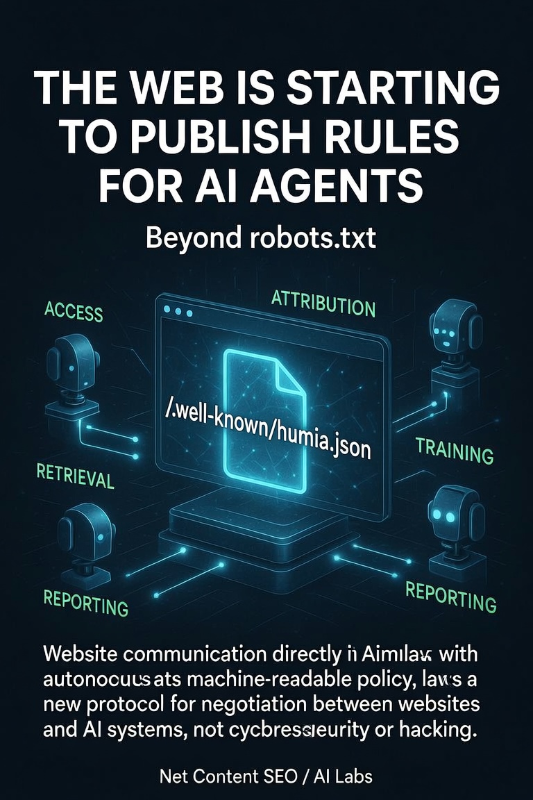 The Web Is Starting to Publish Rules for AI Agents