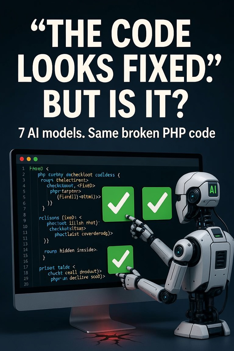 We Gave the Same Broken PHP Checkout to Seven AI Models. Here’s What They Missed